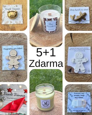 🎄 AKCI 5+1 ZDARMA PRODLOUŽUJEME AŽ DO VÁNOC! 🎁 Chci Vám udělat radost, protože jste o akci měli obrovský zájem, rozhodli...