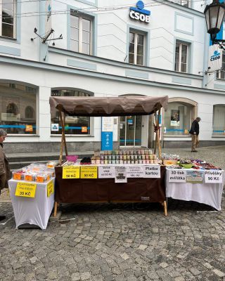 Adventní trhy v Písku.🎄 #advent #pisek #sojovesvicky #3dtisk #rucnivyroba #mishell